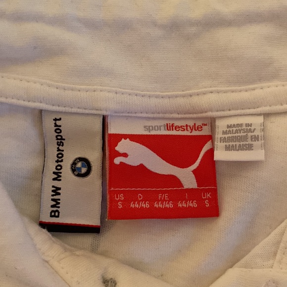 Men’s Puma BMW Motorsport Polo, White, Size = S - Picture 2 of 4